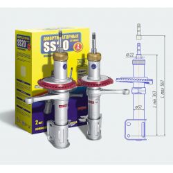 Стойка передней подвески SS20 ВАЗ 2110, ВАЗ 2111, ВАЗ 2112 Комфорт нет в наличии